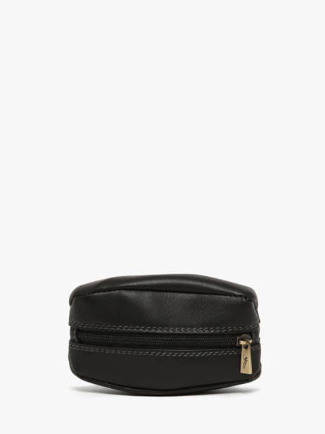 Portemonnee Leder Katana Zwart marina 753095 ander zicht 2